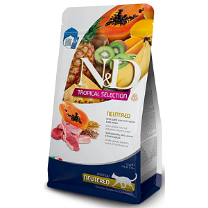 ND Cat Tropical Select Lamb Neu Adult 10kg