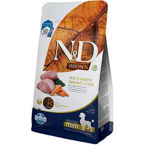 ND Dog Brown Lamb & Spirulina Mini 2Kg