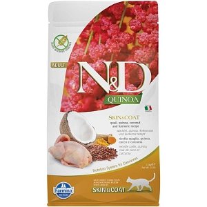 ND Cat Skin Quinoa Quail Cocon 1,5kg 