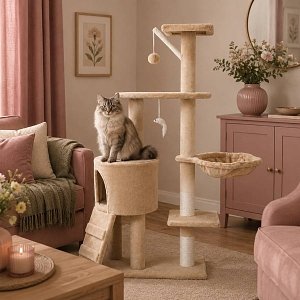 Ονυχοδρόμιο Γάτας Claw & Order Cat Tree L48XW34XH138cm
