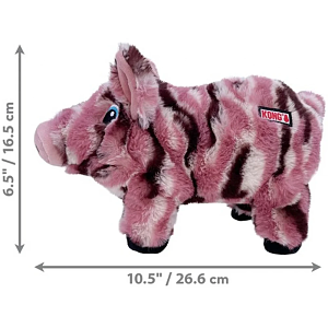 Kong Low Stuff Stripes Pig Medium