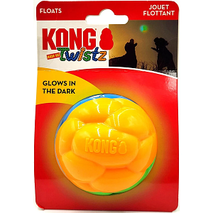 Kong Twist High Viz Ball Large