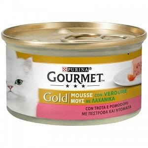 Purina Cat Gourmet Πέστροφες Ντομάτες 85gr