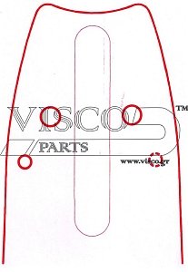 VISCO ΛΑΜΑ ΜΕ ΓΡΑΝΑΖΙ 18''-45 3/8-063-1