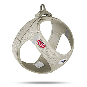 Curli Vest Harness Clasp Air-Mesh Light Tan XS