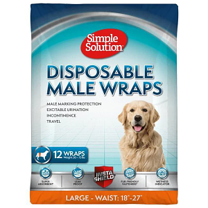 ΠΑΝΑ  DISPOSABLE MALE WRAP LRG 12PCS