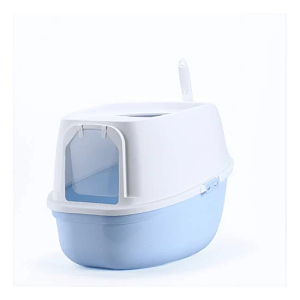 GLEE LITTER BOX CHLOE BLUE WHITE L40.7 x W41.5 x H61cm