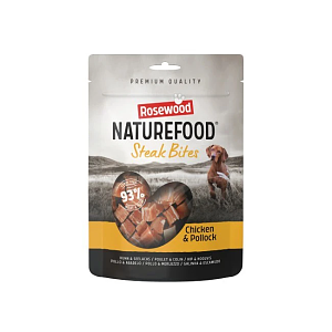 NATURE FOOD STEAK BITES CHICKEN 100GR 