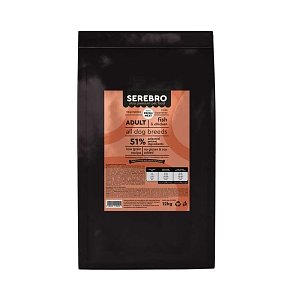 Serebro Dog Adult Mini & Μedium Fish 12kg