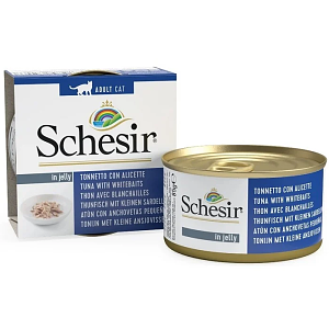 Schesir Cat Nat Τόνος και Αθερίνα Με Ρύζι 85g