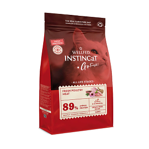 Wellfed InstinCat Go Fresh High Protein Poultry 1,8kg