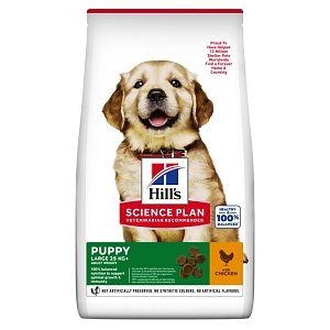 Hills Dog SP Puppy Large Breed Chicken 10.5Kg+4Κg Δώρο