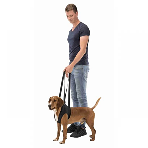 Βοήθημα Περιπάτου Trixie Walking Aid Large 65-75cm 25-35kg Μαύρο