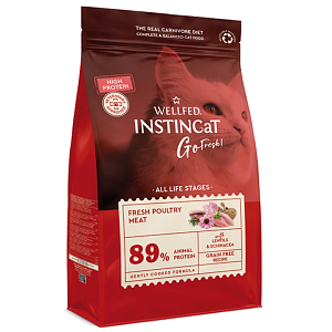 Wellfed Instincat Go Fresh High Protein Poultry 300gr