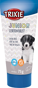 Trixie Junior Leberwurst Κρέμα Πατέ Συκώτι για Κουτάβια σε Σωληνάριο 75g