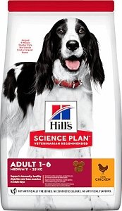 Hills Dog SP Adult Medium Chicken 2kg+500gr δώρο