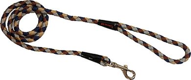 LEASH ROPE MULTICOLOR EARTH 10MMX120CM(MEDIUM)