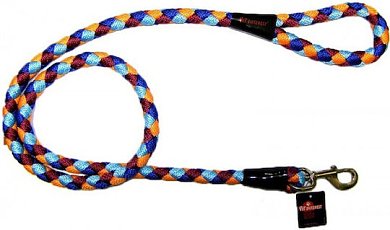 LEASH ROPE MULTICOLOR SPRING 10MMX120CM(MEDIUM)
