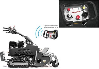 Βενζινοκίνητος Καταστροφέας με σφυριά & ερπύστριες (πεζού χειριστή & τηλεκατευθυνόμενο) Weibang WBGT6813-TE