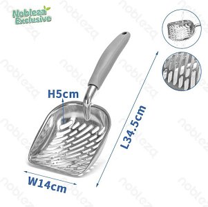 Cat Litter Scoop Nobleza Exclusive Aluminium