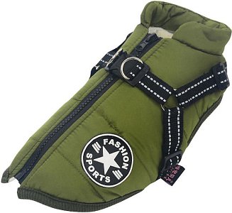 Αδιαβροχο Μπουφαν Σαμαρακι Πρασινο 3XL 43cm