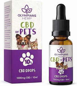 CBD Pet In Hemp Seed Oil 10% 10ml