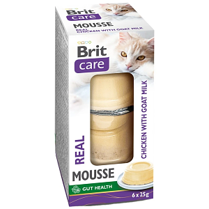 Brit Care Cup Mousse Chicken with Goat Milk 6x25gr