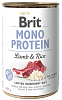 Brit Dog Cans Monopr.Lamb&Rice 400Gr