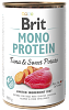 Brit Dog Cans Monopr.Tuna&SW.Ρotato.400G