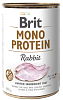 Brit Dog Cans Monopr.Rabbit 400gr