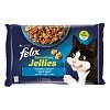 Felix Sensations Σαρδελα και Σολομο Ποικιλια Ψαρικων 4x85gr