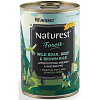 Naturest Gourmet Forest Wild Boar ,Beef & Brown Rice 400gr