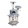 Ονυχοδρόμιο Cat Playground Tarzan Grey 50x50x125cm