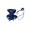 Cat Vest Harness With Leash Blue XS