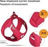 Vest Harness Curli Air Mesh Semi Circle Red XS