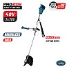 ΘΑΜΝΟΚΟΠΤΙΚΟ BRUSHLESS ΜΠΑΤΑΡΙΑΣ 40V, 30cm ΜΑΣΙΝΕΖΑ, 25,5cm ΔΙΣΚΟΣ, SOLO,PRO