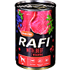 Rafi Adult Pate Beef Bluberry & Cranberry 400gr