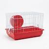 Χαμστερόκλουβο Μονό 37χ24χ23cm Κόκκινη Δάφανη Λεκάνη
