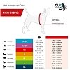 Vest Harness Curli Air-Mesh Stripes Red SML
