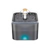 PET WATER FOUNTAIN, BLACK 2L MATERIAL PP