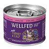 Wellfed Adult Sterilised Turkey & Calf 200 gr