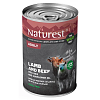 Naturest Adult Beef & Lamb+Garden 400gr