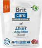 Brit Care Dog Adult Large Breed Hypoallergenic Lamb 1kg