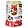 Fisi Fillet Cat Adult Sterilised  Μοσχάρι Σε Ζελέ 400gr
