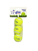 GLEE ΠΑΙΧΝΙΔΙ ΣΚΥΛΟΥ TENNIS BALLS ΚΙΤΡΙΝΟ 5cm 3pcs