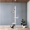ΟΝΥΧΟΔΡΟΜΙΟ - POLE CAT TREE DANCING TO THE STARS 38*35*216-246 cm