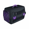 Felix Mix Box Μεταφορας Μαυρο Με Μωβ Κουμπωματα 48*32,5*32,5H