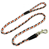 LEASH ROPE MULTICOLOR RED LAVA ROCK ( LARGE )