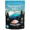 Naturest Feast Adult Chicken,Rabbit & Carrot 150gr