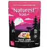 Naturest Feast Adult Duck,Lamb,Butternet Squash & Peas 150gr